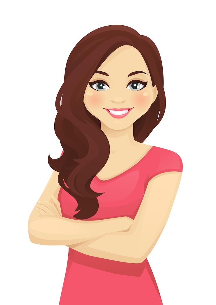 portrait-smiling-woman-with-arms-crossed-isolated-vector-illustration_126609-635